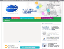 Tablet Screenshot of polepharma.com